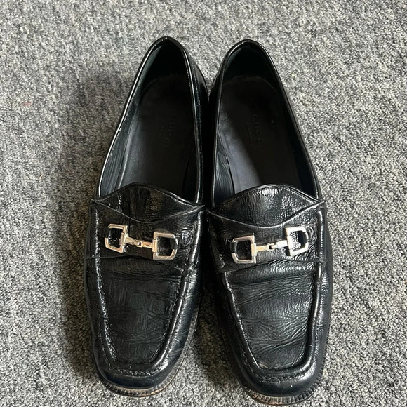 Gucci Square Toe Loafers, size 37.5 - Picture 6 of 9
